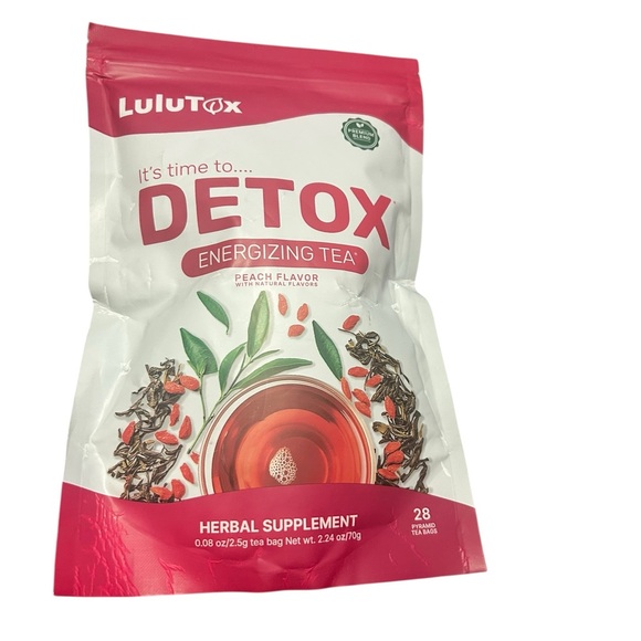Other - LULUTOX Detox Tea Slimming Tea with Dandelion and Ginseng to Support Goals 28ct